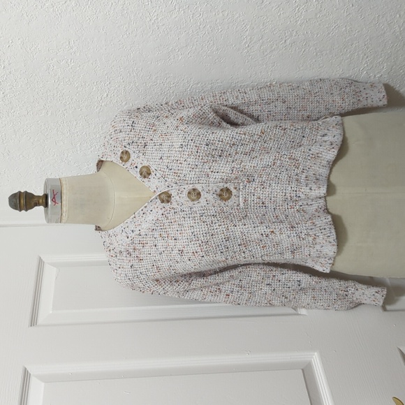 Confetti Colored Knit Cardigan - Picture 1 of 6